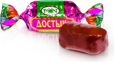 Produktbild von Hartkaramellen mit kakaohaltiger Fettglasur - Dostyk, 300 g