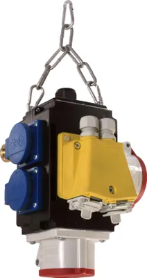 Produktbild von AS-SCHWABE AS Schwabe 60766 Steckdosen-Verteiler Schwarz
