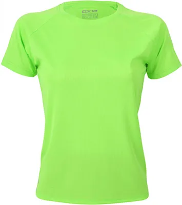 Produktbild von CONA SPORTS CSL01 | Damen Rainbow Ladies Tech Tee / - - Farbe: Lime - Größe: L