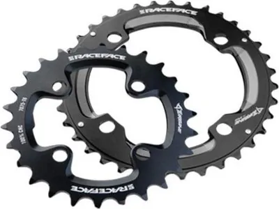 Produktbild von Race Face Turbine Kettenblattset, 24/34 Z., black 11-fach,
