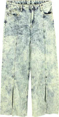 Produktbild von 33059 Esprit, High Rise Wide Leg, Damen Jeans Hose, Denim ohne Stretch, blue acid, W 32 L 32
