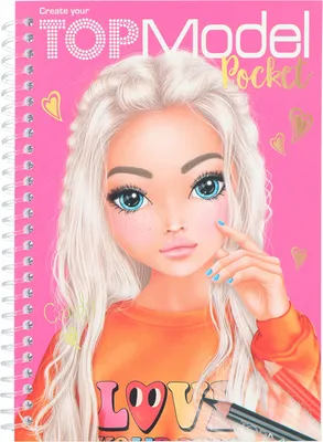 Produktbild von DEPESCHE TOPModel Pocket Malbuch 0