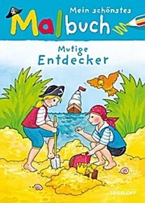 Produktbild von Mein schönstes Malbuch. Mutige Entdecker