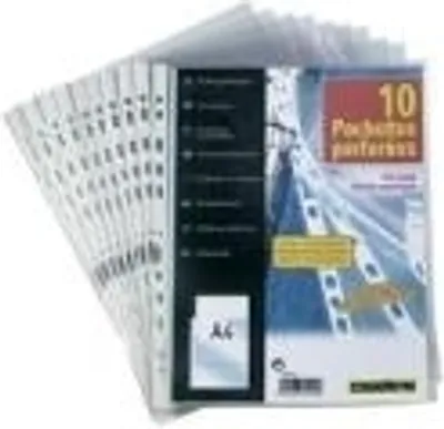 Image de ELBA Pochettes pour prospectus DIN A4, en PP 0,08 mm, transparentes
