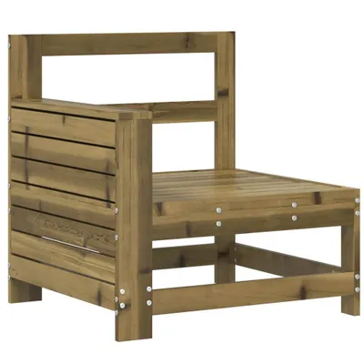 Produktbild von Gartensofa mit Armlehne 69x62x70,5 cm Kiefernholz Imprägniert