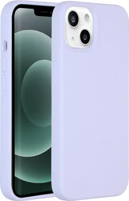 Produktbild von Accezz Liquid Silikoncase iPhone 13 Mini - Violett