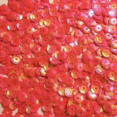 Produktbild von Oblique Unique 1400 Pailletten Konfetti gewölbt - pink irisierend