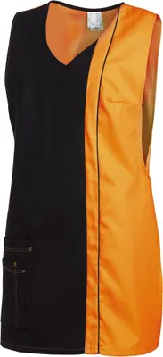 Produktbild von Leiber Überwurfschürze Farbe schwarz/sun Größe III, 08/2541/1049