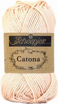 Produktbild von Scheepjes Catona 50g (263) - Petal Peach