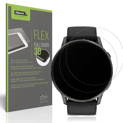 Image de 2x Full Cover mat Film pour Garmin Venu 4 41mm Film de protection ecrán
