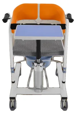Image de Lifte hydrauliques pour patients, réglables en hauteur, construction robuste, couleur orange