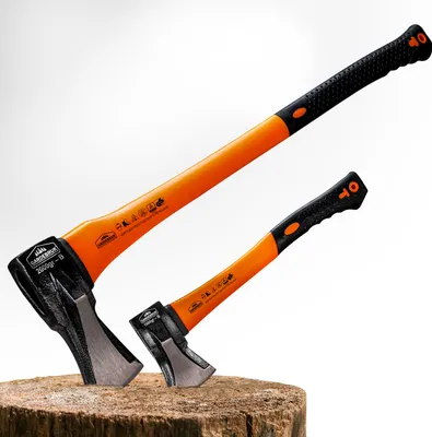 Image de Kit de 2 haches - Hache de fente et hachette bricolage jardin maison