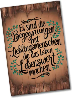 Produktbild von Begegnungen mit Lieblingsmenschen Souvenir Souvenir Magnet