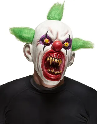 Produktbild von Halloween Clown Maske bunt - Einheitsgröße