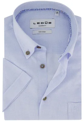 Produktbild von Hellblaues Ledub Modern Fit Hemd Struktur