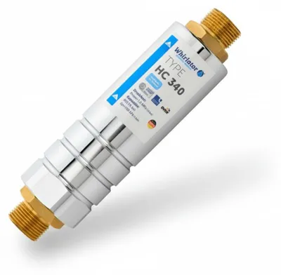 Produktbild von Whirlator Wasserwirbler HP-1000 für den Hauswasseranschluss mit 1' Anschluss, KI-generiertes Bild