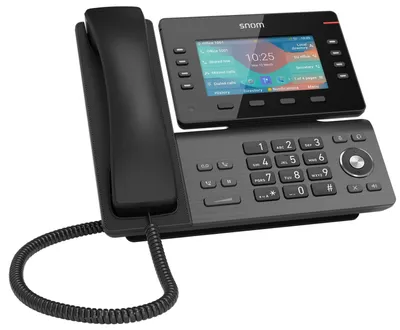 Productafbeelding van Snom bureautelefoon D810W, wit - Telefoon - VoIP-telefoon - Voice-over-IP