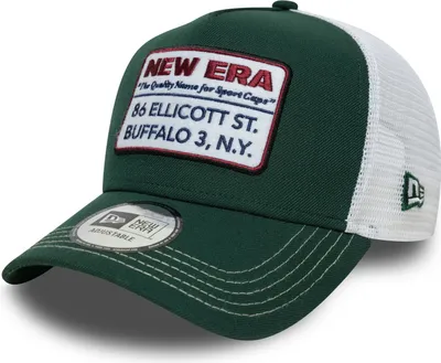 Produktbild von NEW ERA 9FORTY A-Frame Trucker Cap Vintage Patch - Dark Green/White Dark Green/White