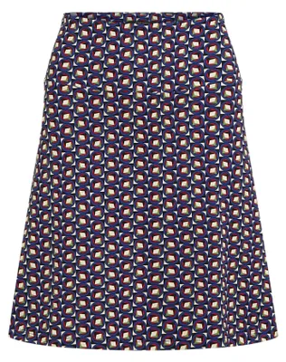 Productafbeelding van King Louie dames rok, model Border, kleur Fifi (verkrijgbaar in Duitsland, Nederland, Zweden en Polen, alfanumeriek, maat XS, reguliere pasvorm)