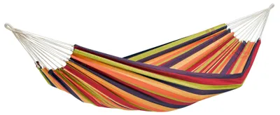 Produktbild von AMAZONAS L Hängematte Lambada Tropical Tuchhängematte Liegefläche ca. 210 x 140 cm