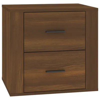 Immagine prodotto di vidaXL Comodino look rovere marrone 50x39x47 cm