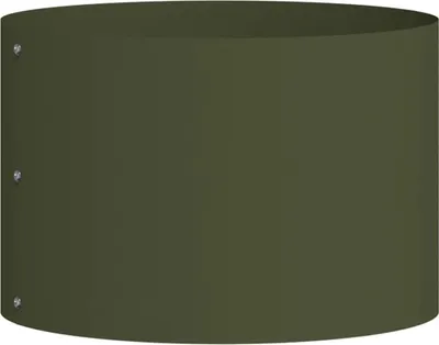 Produktbild von vidaXL Pflanzenring Olive Grün 30 x 30 x 20 cm Kaltgewalzter Stahl
