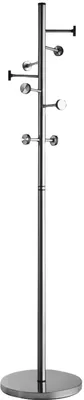Produktbild von ALCO Kleiderständer 2812 silber Metall 8 Haken 41,0 x 182,0 cm