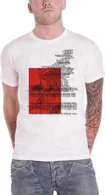 Produktbild von Billie Eilish - "Please You" T-Shirt für Herren/Damen Uni RO6937 (M) (Weiß)