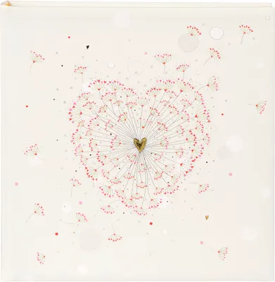 Produktbild von Goldbuch Golden Heart      30x31 60 weiße Seiten Hochzeit   08062