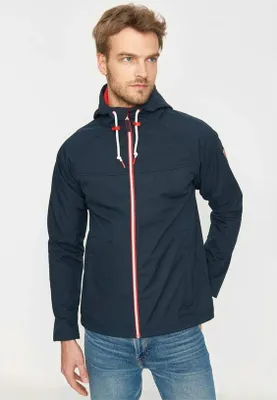 Zdjęcie produktu dla DERBE HAMBURG M-02-SO-ISLEBY Męska kurtka softshell, rozmiar:M, kolor:Navy/Red