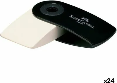 Obrázok produktu pre Gumička Faber-Castell Sleeve Mini Sleeve Black 24 kusov