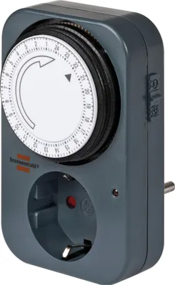 Immagine prodotto di brennenstuhl® 1506450 Timer giornaliero MZ 20 - antracite, uso interno