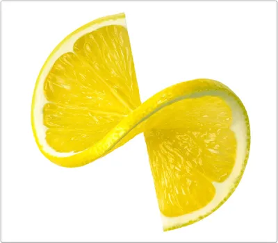Produktbild von Spritzschutz Herdabdeckplatte Schneidebrett aus Glas Zitronenscheibe 1-Teilig (60x52cm)