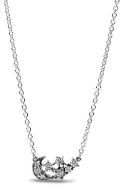 Immagine prodotto di COLLANA PANDORA, modello "Sparkling Moon & Star"