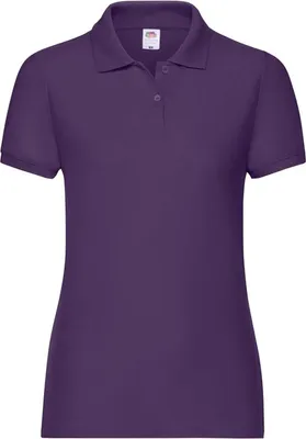 Produktbild von Damen-Poloshirt, Kurzarm - FOL 65/35 POLO/W - purple - Größe M