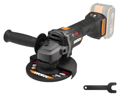 Produktbild von WORX WX814.9, 8600 RPM, 12,5 cm, Akku, 1,7 kg, Bürstenloser Motor