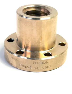 Produktbild von Trapezmutter Tr26X5 Rechts, Bronzefarben, Ffr – Ozd