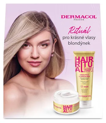 Produktbild von Geschenkset mit Haarpflege für blondes Haar Hair Ritual Blonde
