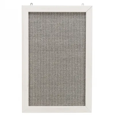 Zdjęcie produktu dla Drapak ścienny Trixie, drewniana rama, 38 × 58 cm, szary/biały