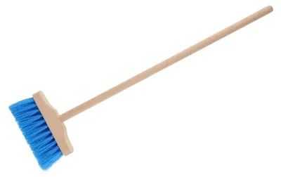 Produktbild von Kleiner blauer Holzbesen