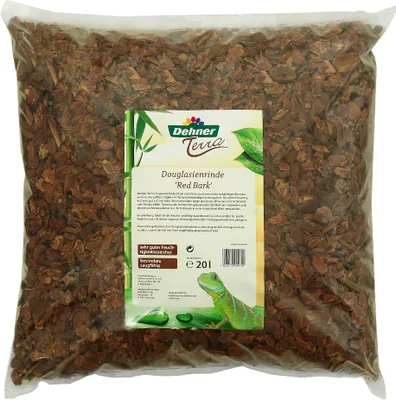 Produktbild von Dehner Terra Reptilienzubehör, Einstreu, Douglasienrinde, Red Bark, 20 l