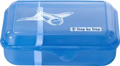 Image de Step by Step boîte à déjeuner Lunchbox Manta Rio bleu marine