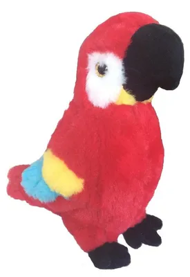 Obrázek produktu pro Plyšová hračka – papoušek ara červený, 27 cm