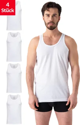 Produktbild von Barrio 13 Tank Top 3er Pack, Farbe:weiß, Größe:XXL