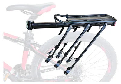Produktbild von Fahrradträger für die Anhängerkupplung, verstellbar, mit einer Tragfähigkeit von 180 kg