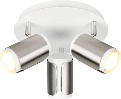 Produktbild von Trio 814530307 Gillan GU10 Strahler 3-fach ⌀30cm Nickel Matt