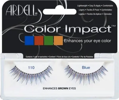 Obrázok produktu pre Sada umelých rias Ardell Colour Impact Nº 110 Blue