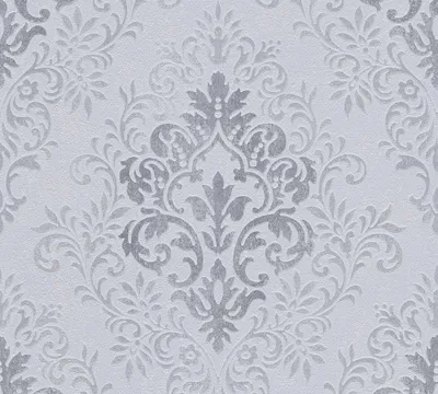 Produktbild von Livingwalls Vliestapete Jette 4 Tapete blau grau metallic 10,05 m x 0,53 m 339243 33924-3