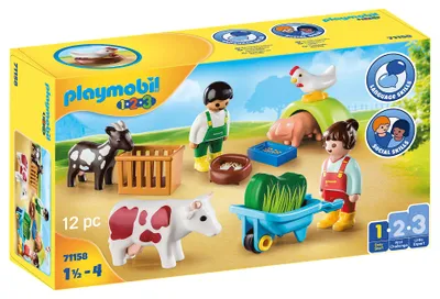 Obrázek produktu pro 1.2.3 71158, Farma, 1,5 rok/roky, Vícebarevný, Plast