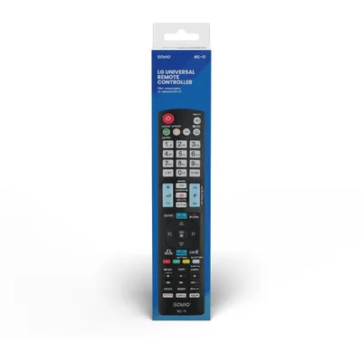 Immagine prodotto di Savio RC-11 remote control IR Wireless TV Press buttons